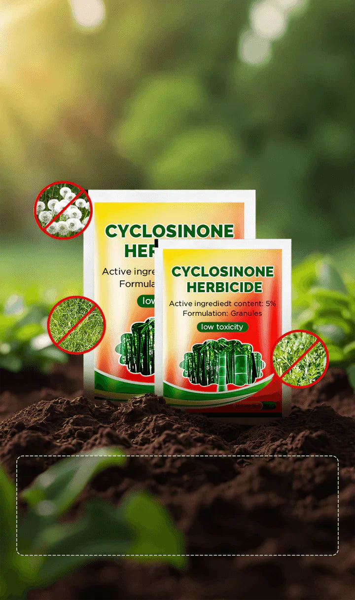 🌱 Cyclosinone Granular Weed Killer – Low-Toxicity Formula for Lawns & Gardens ( Pack of 3 )