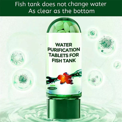 Aquarium Purifying Tablets (Pack of 400) – Safe for All Fish | 1 to 4 tab per 10L